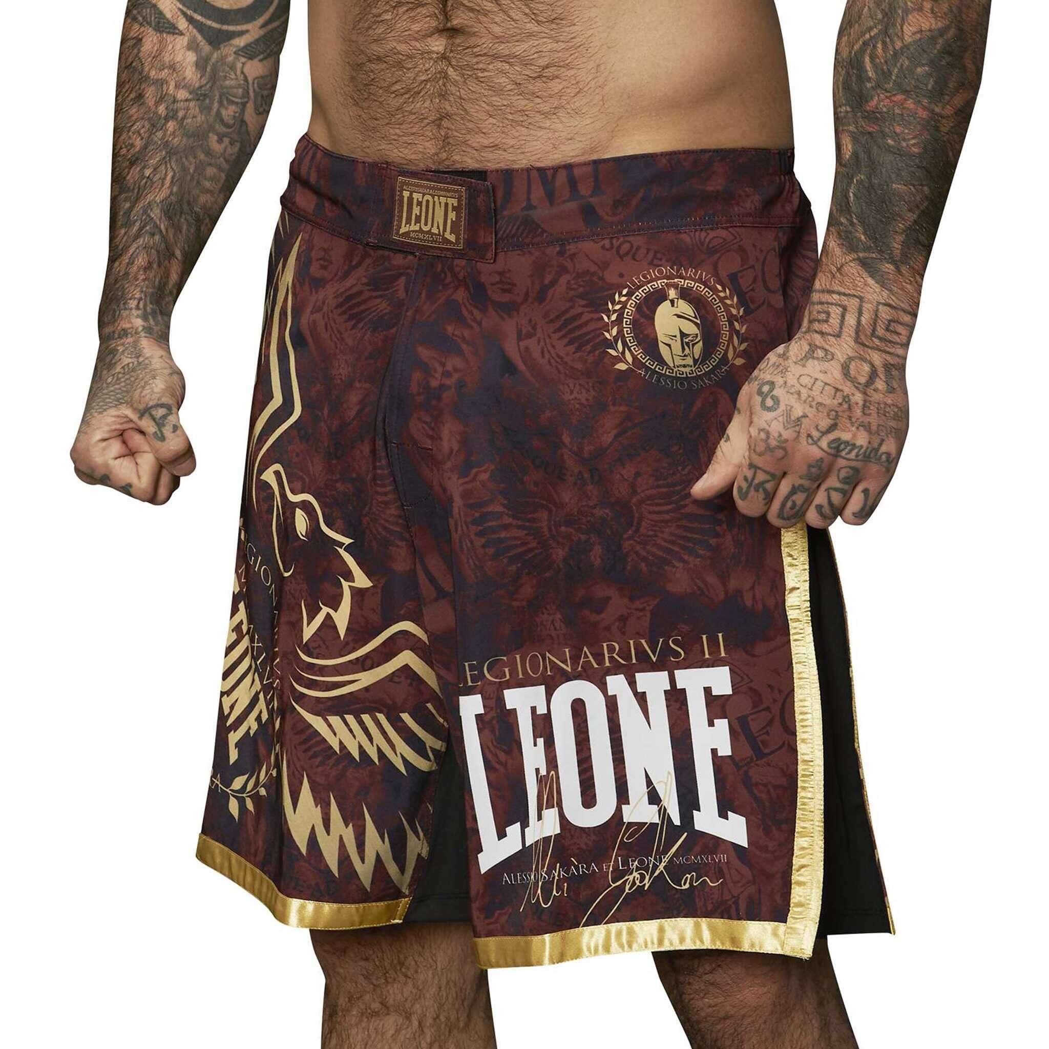 Leone1947 Pantalón MMA LEGIONARIVS II burdeos (S) 5/6