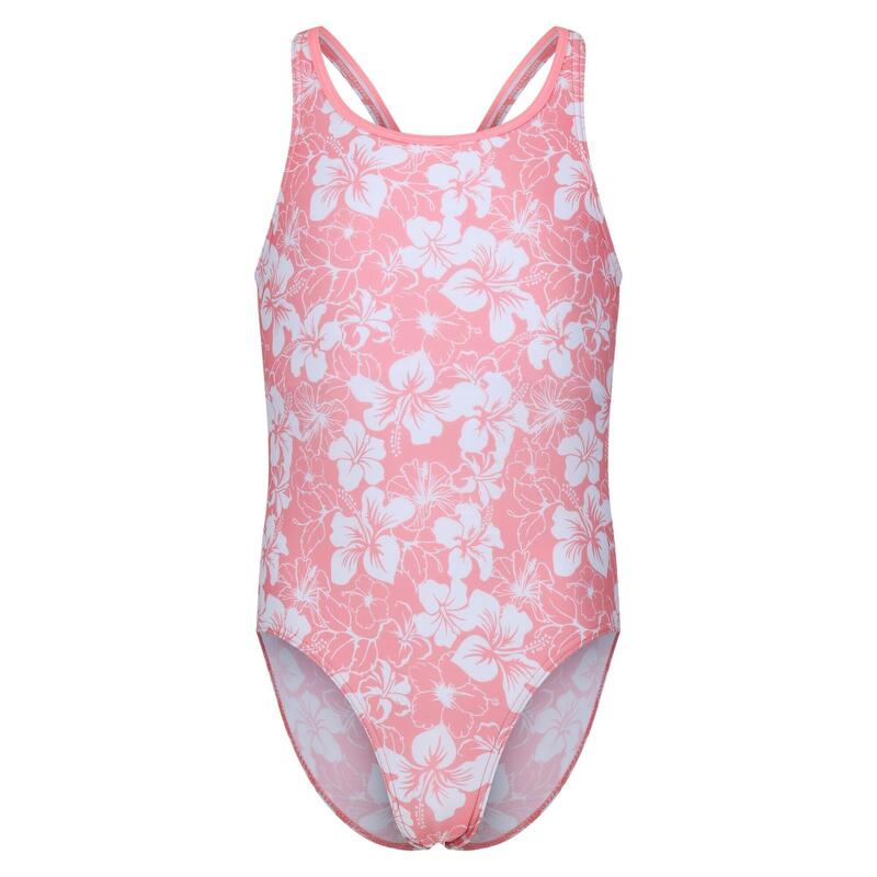 "Katrisse" Badeanzug für Mädchen Shell Pink