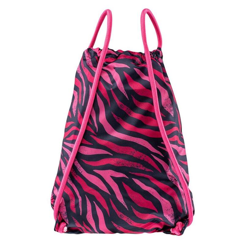 Saco de Cordão Impressão Zebra sack Azul Marinho / Rosa / Preto Íris