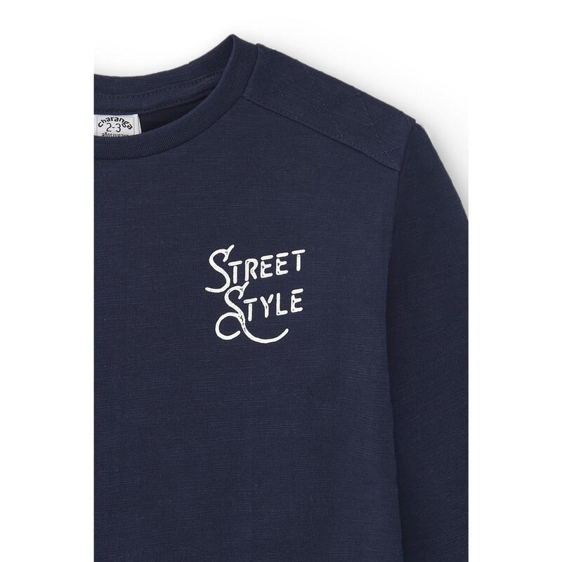 Charanga Camiseta de niño marino street