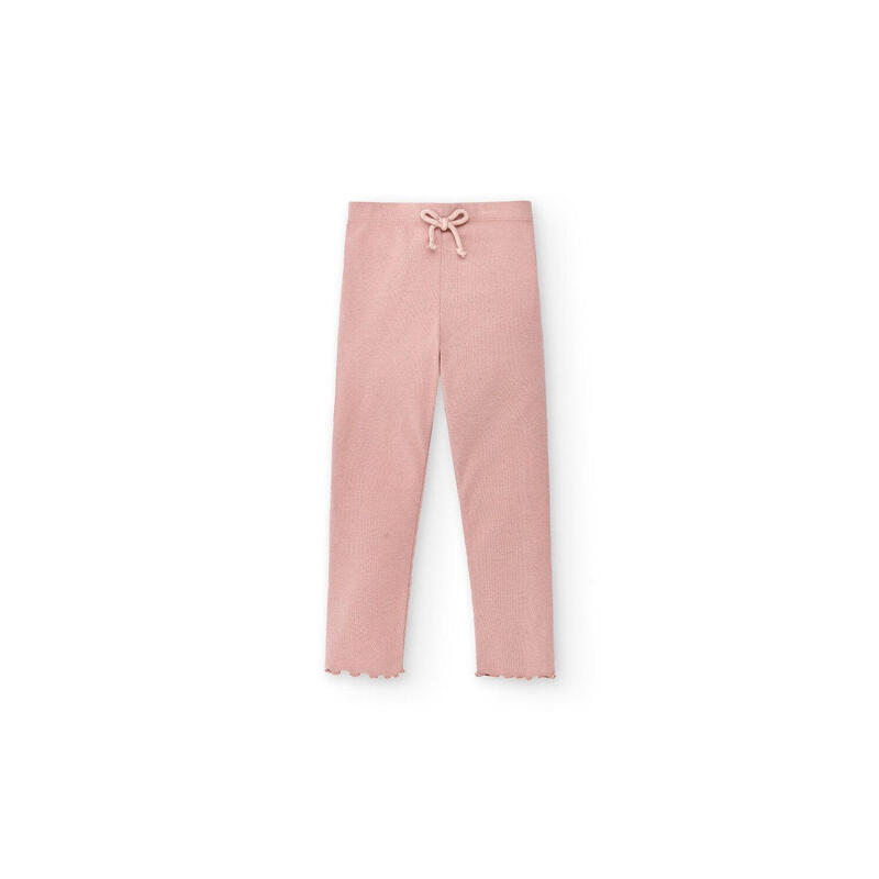 Charanga Legging de niña color rosa