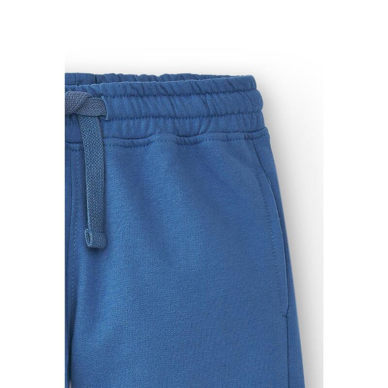 Charanga Pantalón de niño azul algodón