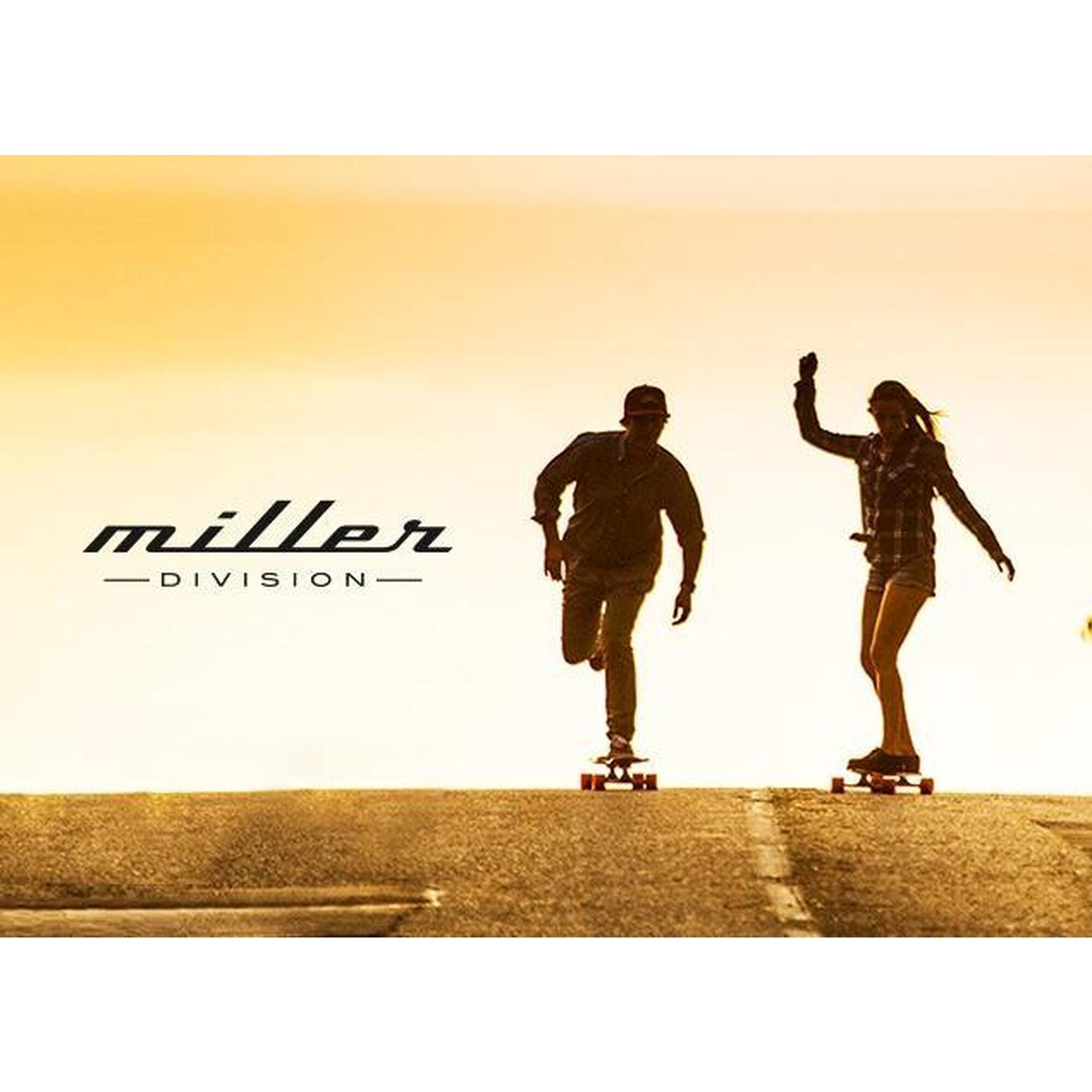Skateboard completo MILLER DESERT Arce 32"x8,25" ABEC7 ruedas CREEK SHR 53mm