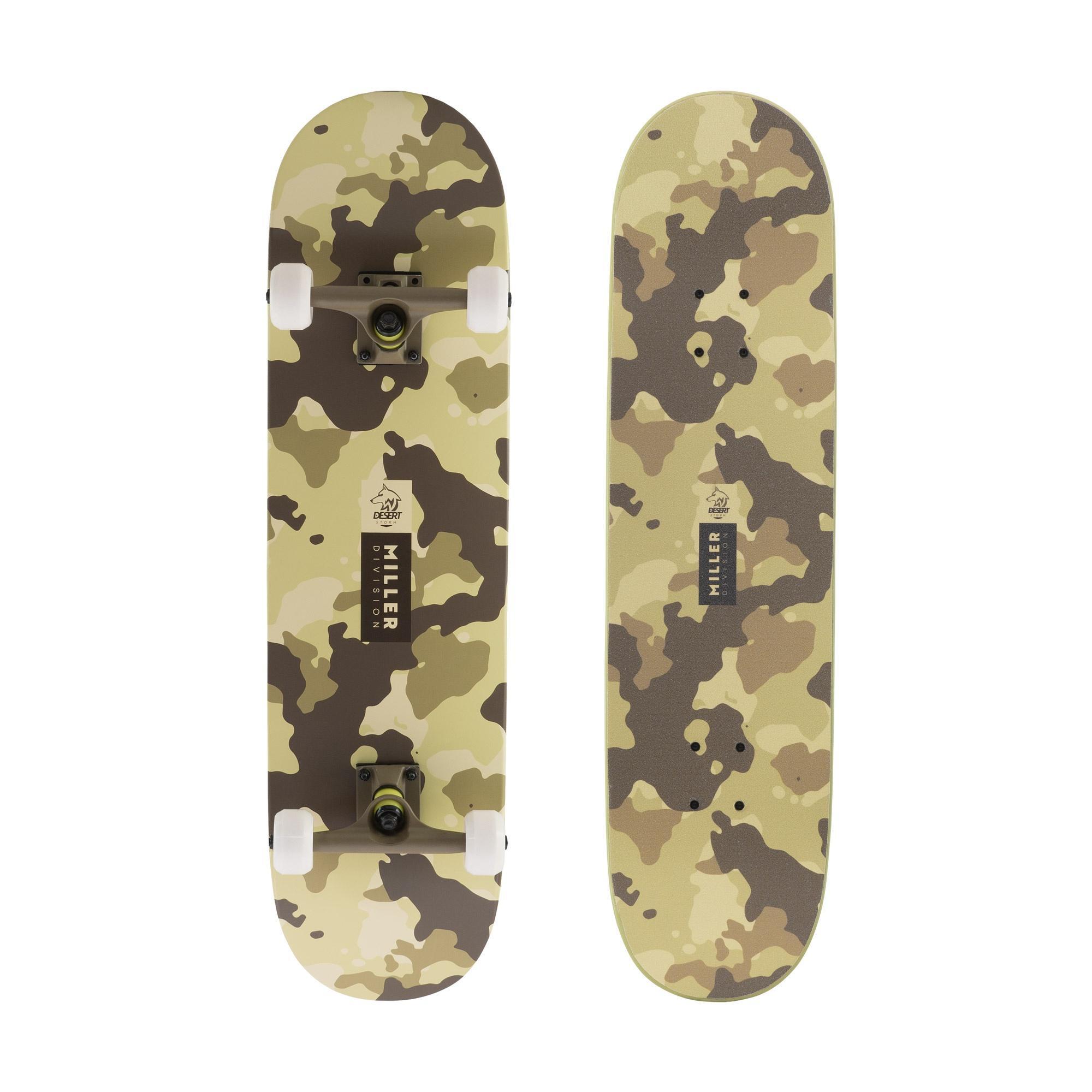 MILLER DIVISION Skateboard completo MILLER DESERT Arce 32"x8,25" ABEC7 ruedas CREEK SHR 53mm