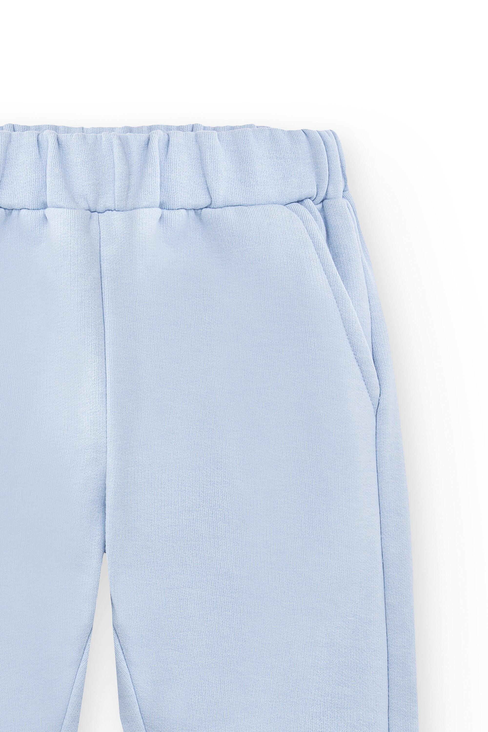 Calça de fato de treino azul claro para 4/5