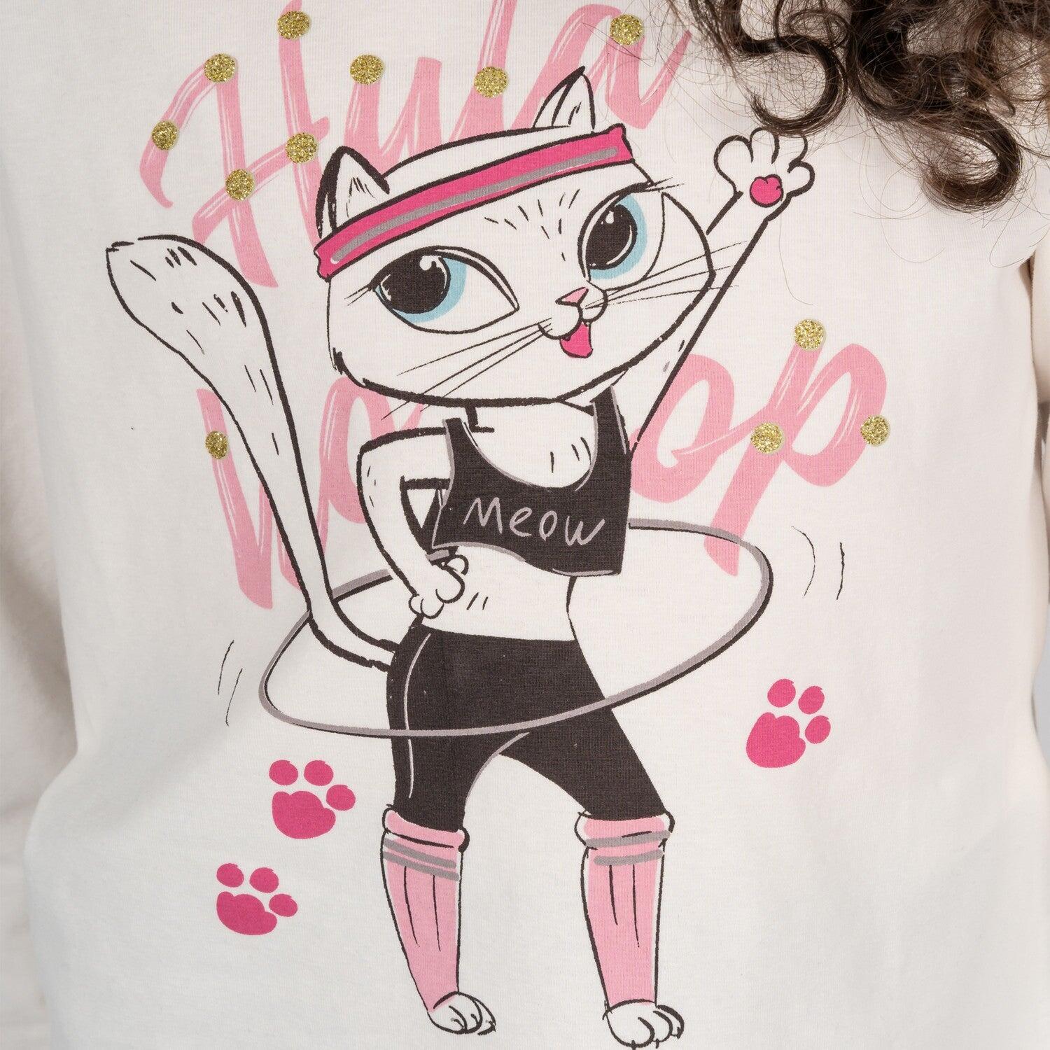 Camiseta feminina de manga comprida na cor 3/5