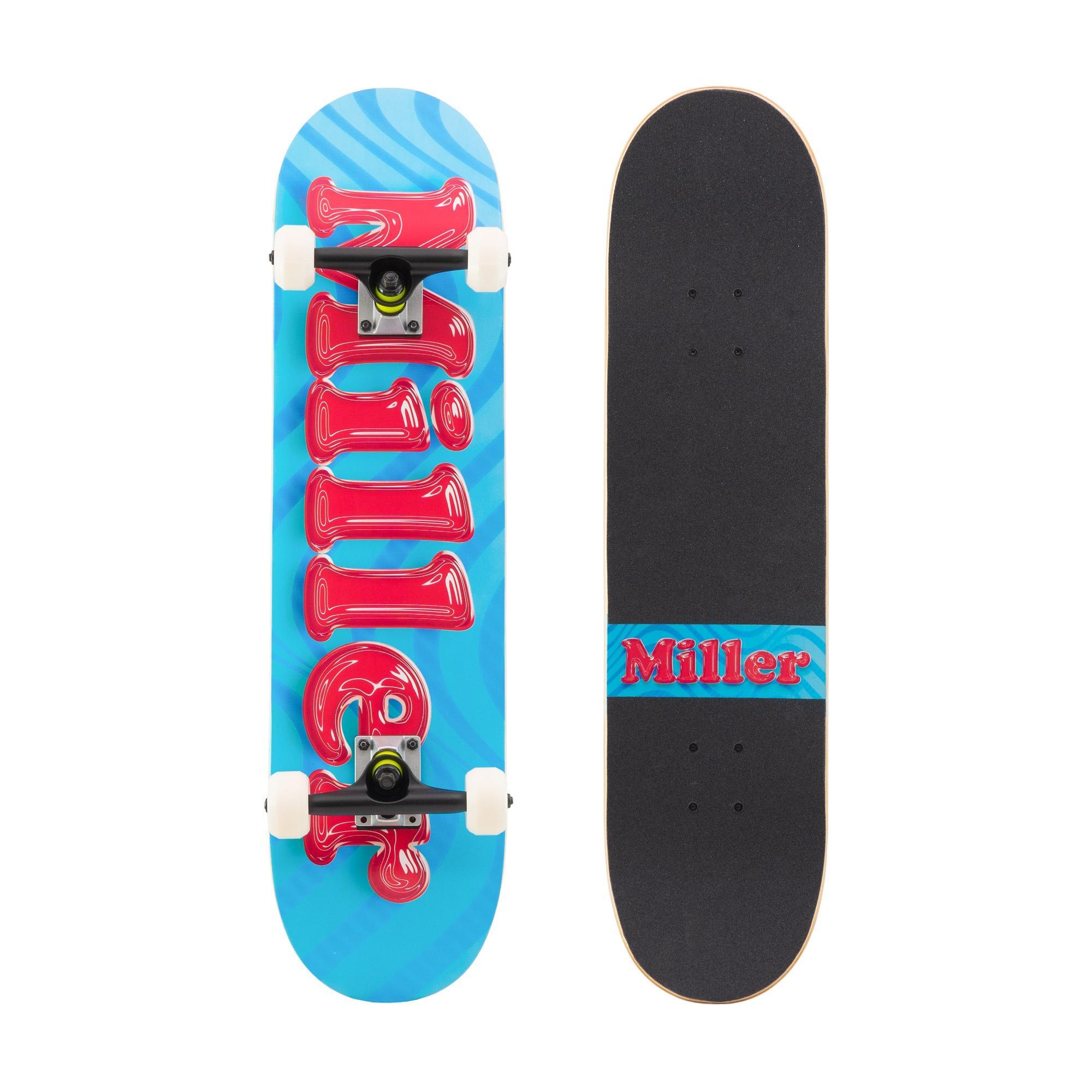 Miller Division - Skateboard Complet Miller Party Maple 31,75 « X8 » Abec7 Wheels Creek Shr - Skateboard Complet - Vert - Decathlon