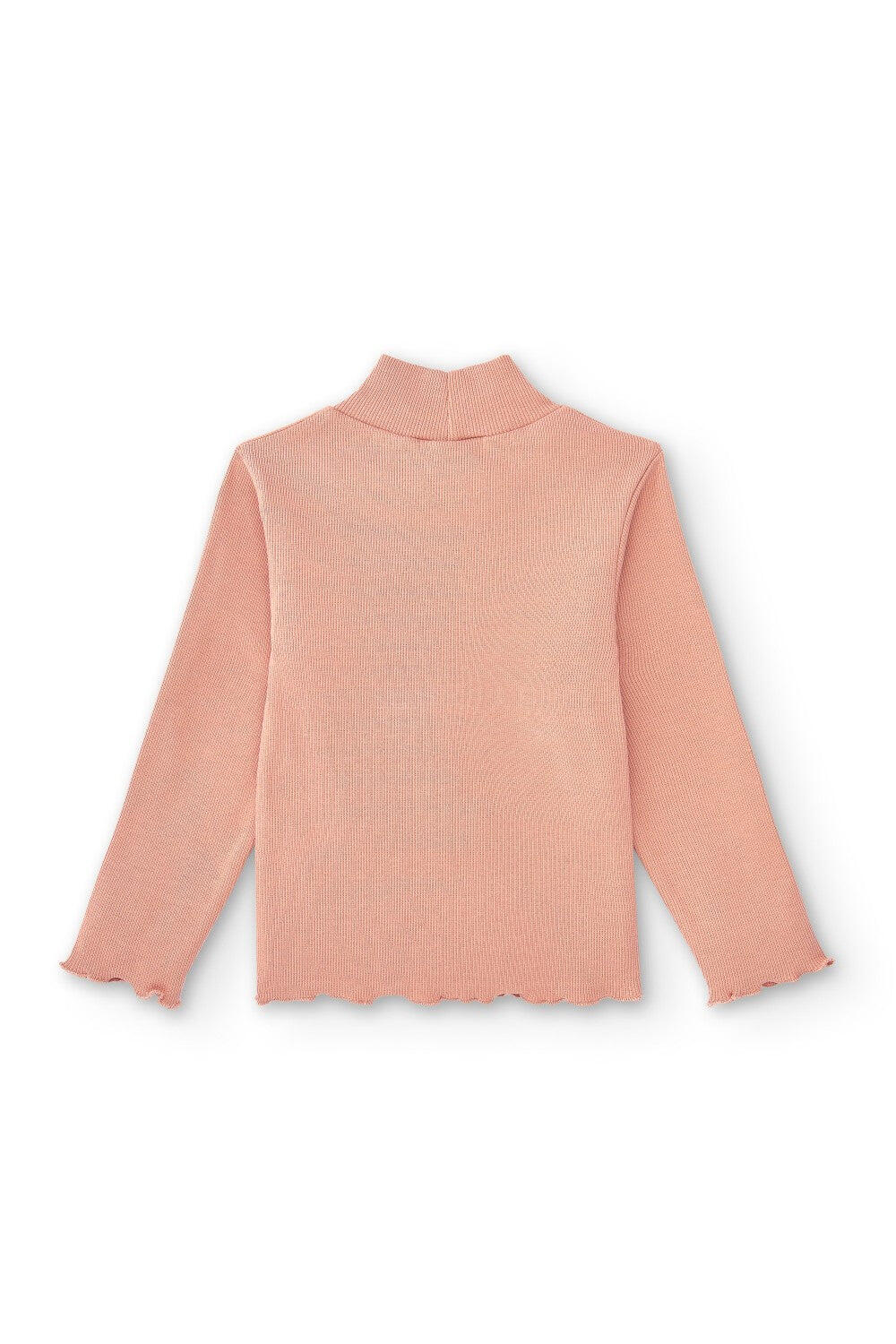 Camiseta niña manga larga rosa | Básica 2/4