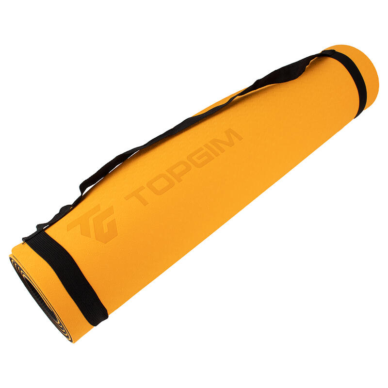 TAPETE YOGA TOPGIM TPE (LARANJA)