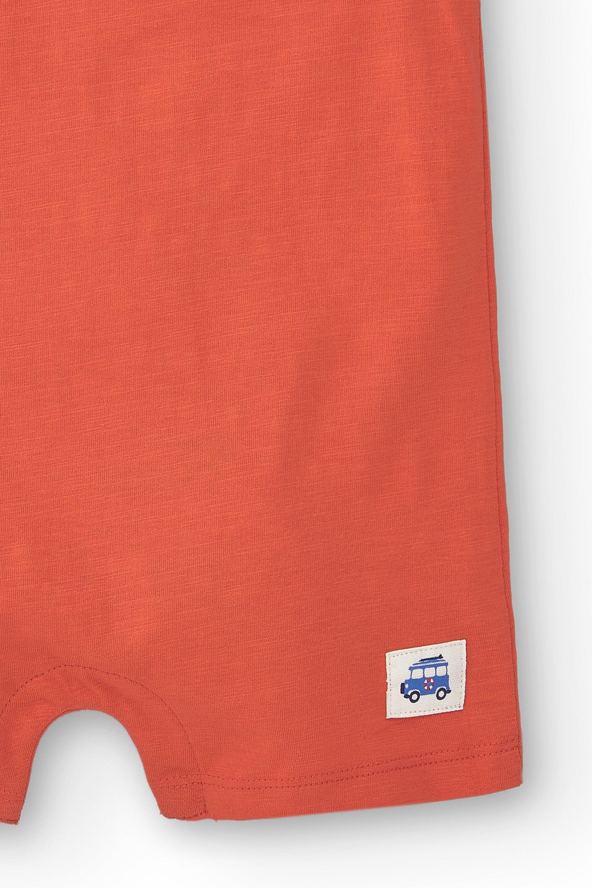 Macacão vermelho para bebê 3/3