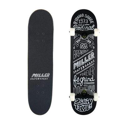 Compleet skateboard miller comunity esdoorn 31,75 "x8" abec7 wielen creek shr