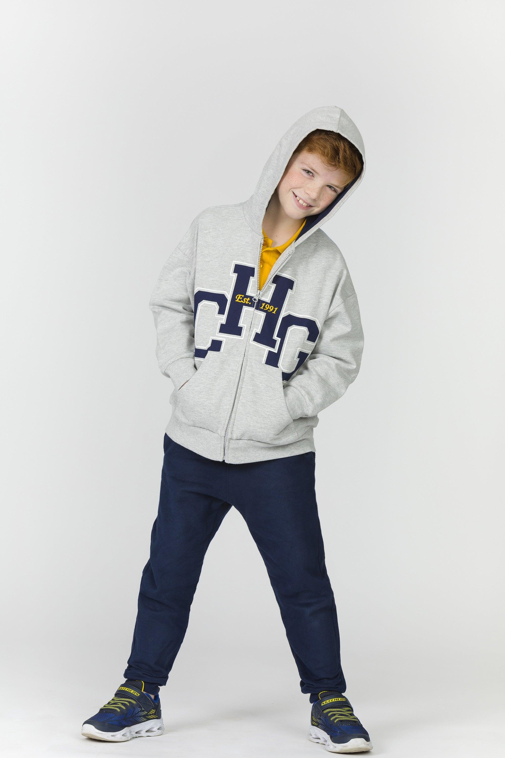 Moletom cinza infantil 3/3
