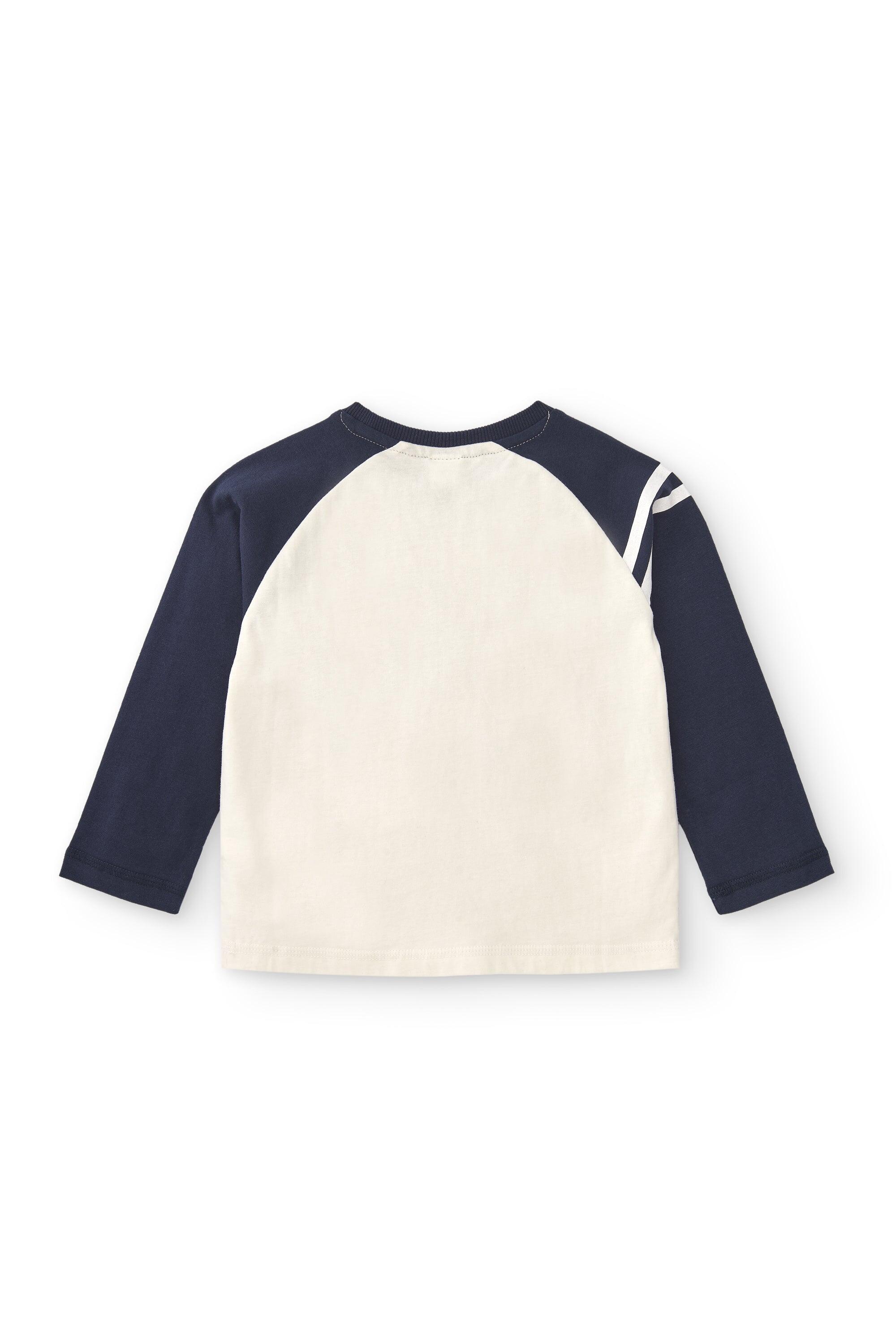 Camiseta manga larga de niño marino Cool 3/4