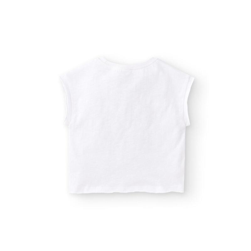 Charanga Camiseta de bebé color blanco