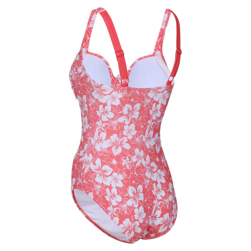 Maillot de bain 1 pièce SAKARI Femme (Pêche foncé)