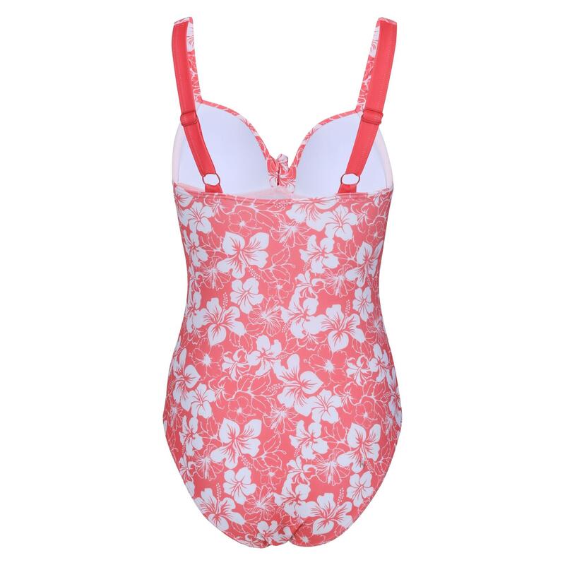 Maillot de bain 1 pièce SAKARI Femme (Pêche foncé)