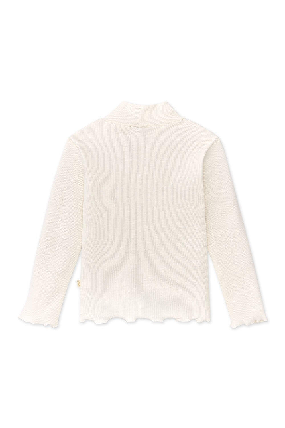 Camiseta infantil de manga comprida off-white | 3/4