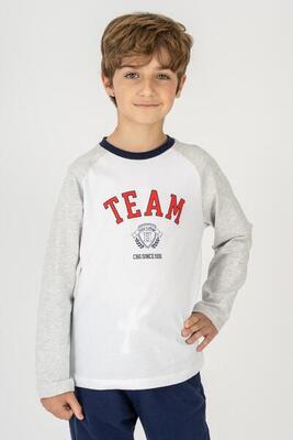 Camiseta de niño multicolor