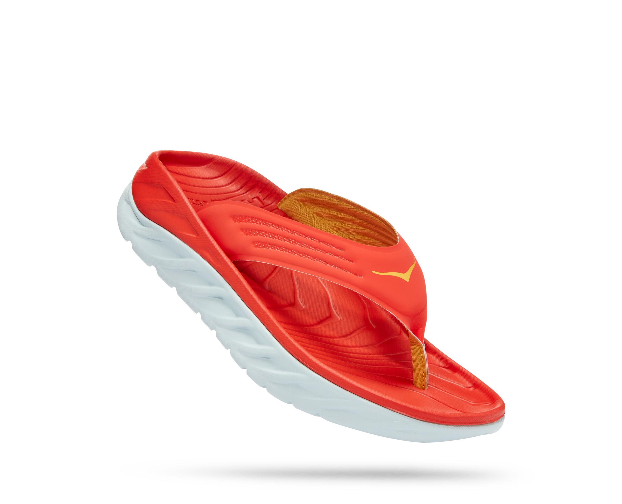 Hoka Ora Recovery Flip Mens Red 2/4