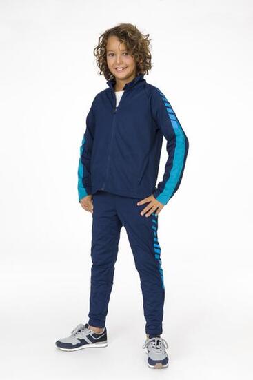 Sudadera abierta de niño marino