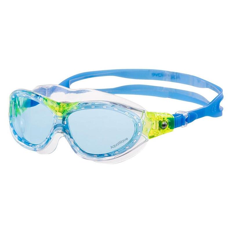 Óculos de natação Flexa para crianças e jovens Azul / Lima