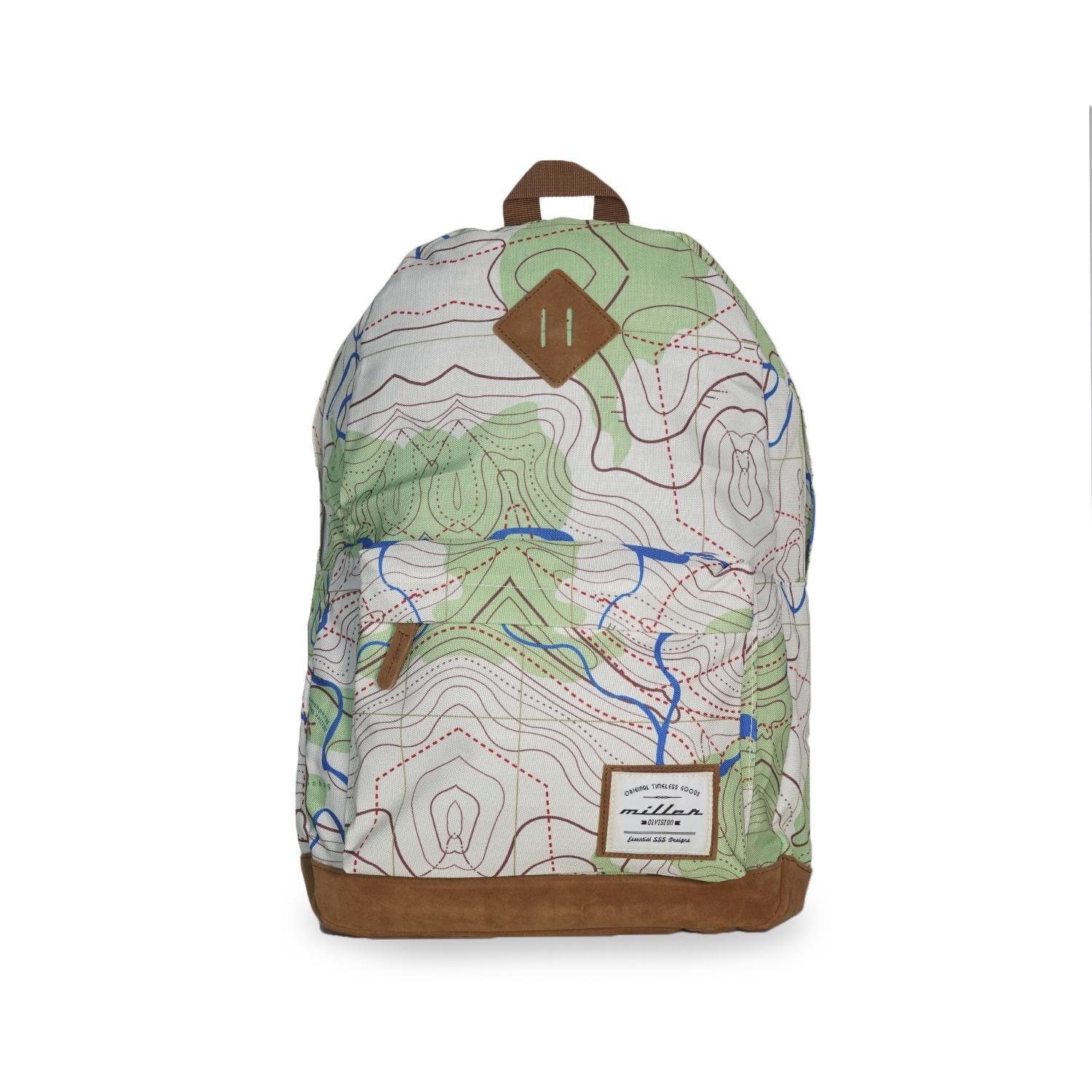 MILLER DIVISION Rugzak MILLER COORDINATES  17L waterbestendige bagage handbagage reizen skate