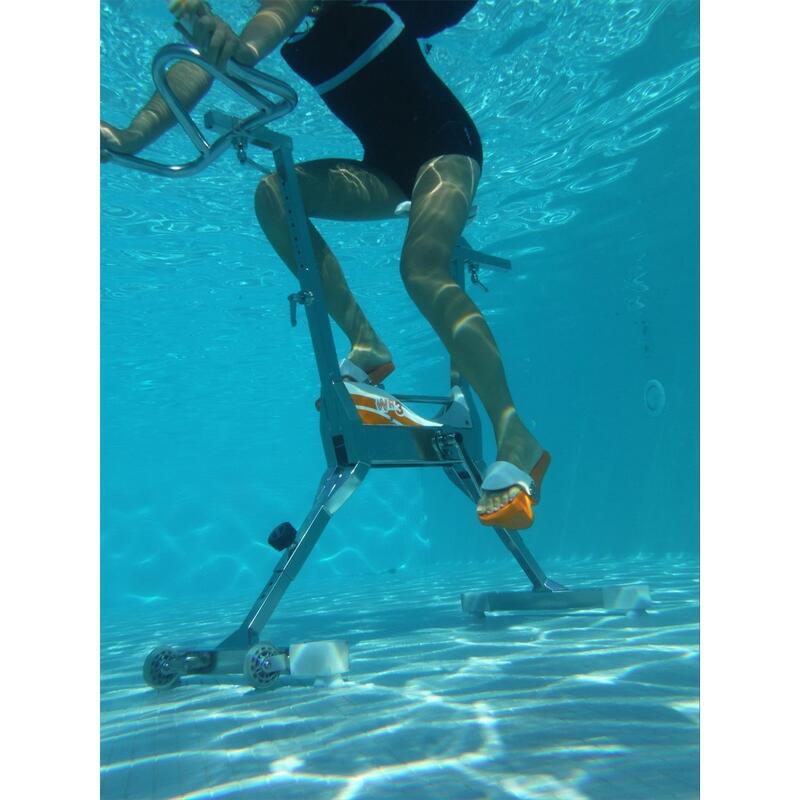 WR3 Aquabike Wellness Resistência hidráulica em aço inoxidável