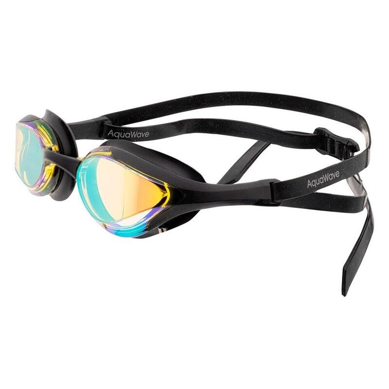 Racer zwembril voor volwassenen (Zwart)
