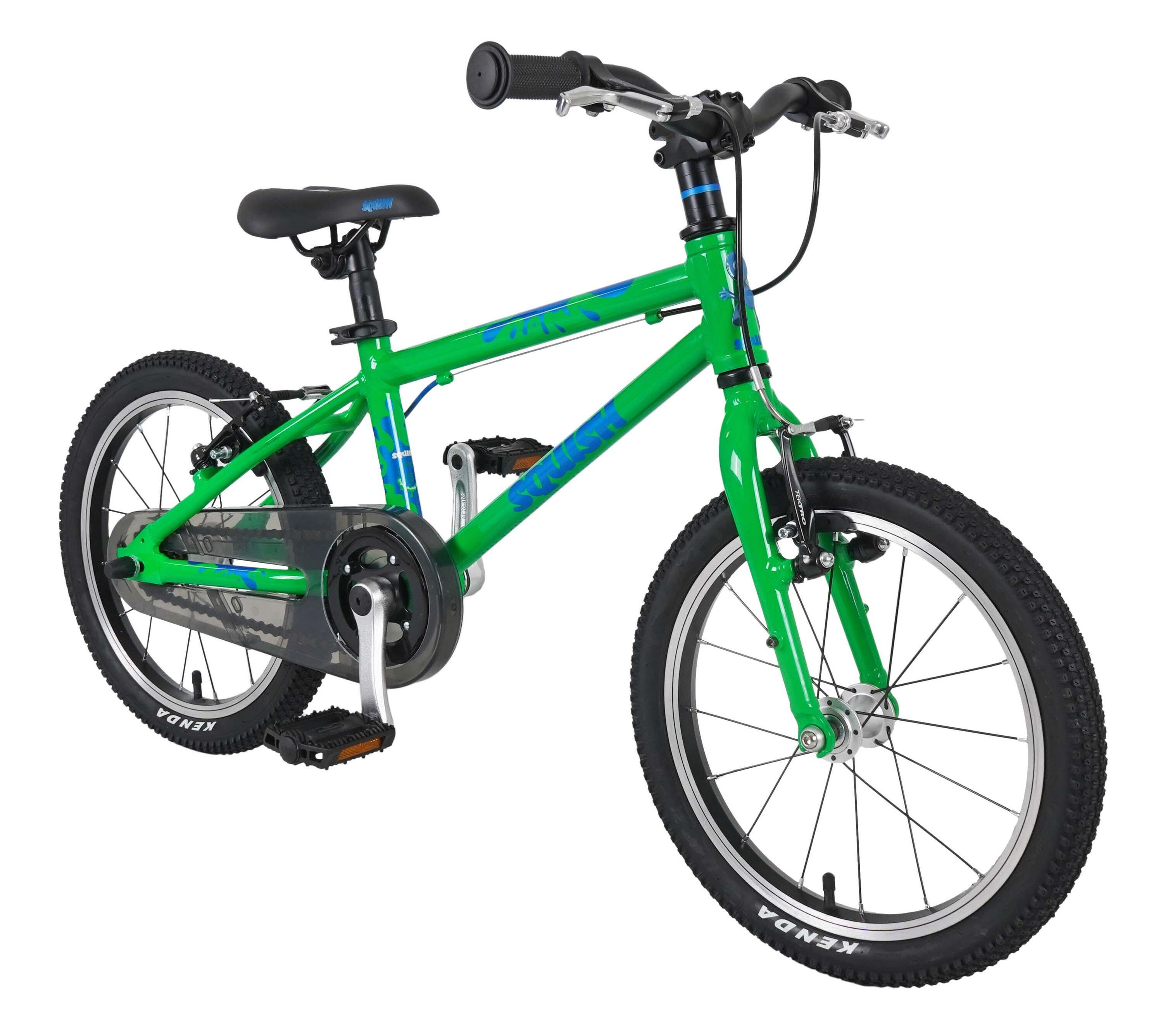 SQUISH 16" Wheel Lightweight Hybrid Bike Green