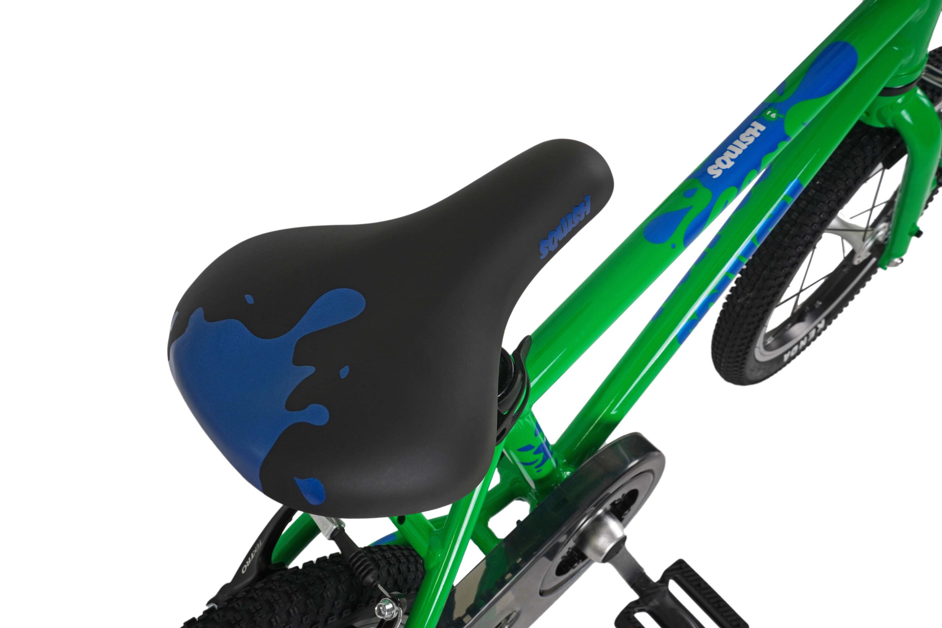16" Wheel Lightweight Hybrid Bike Green 6/8