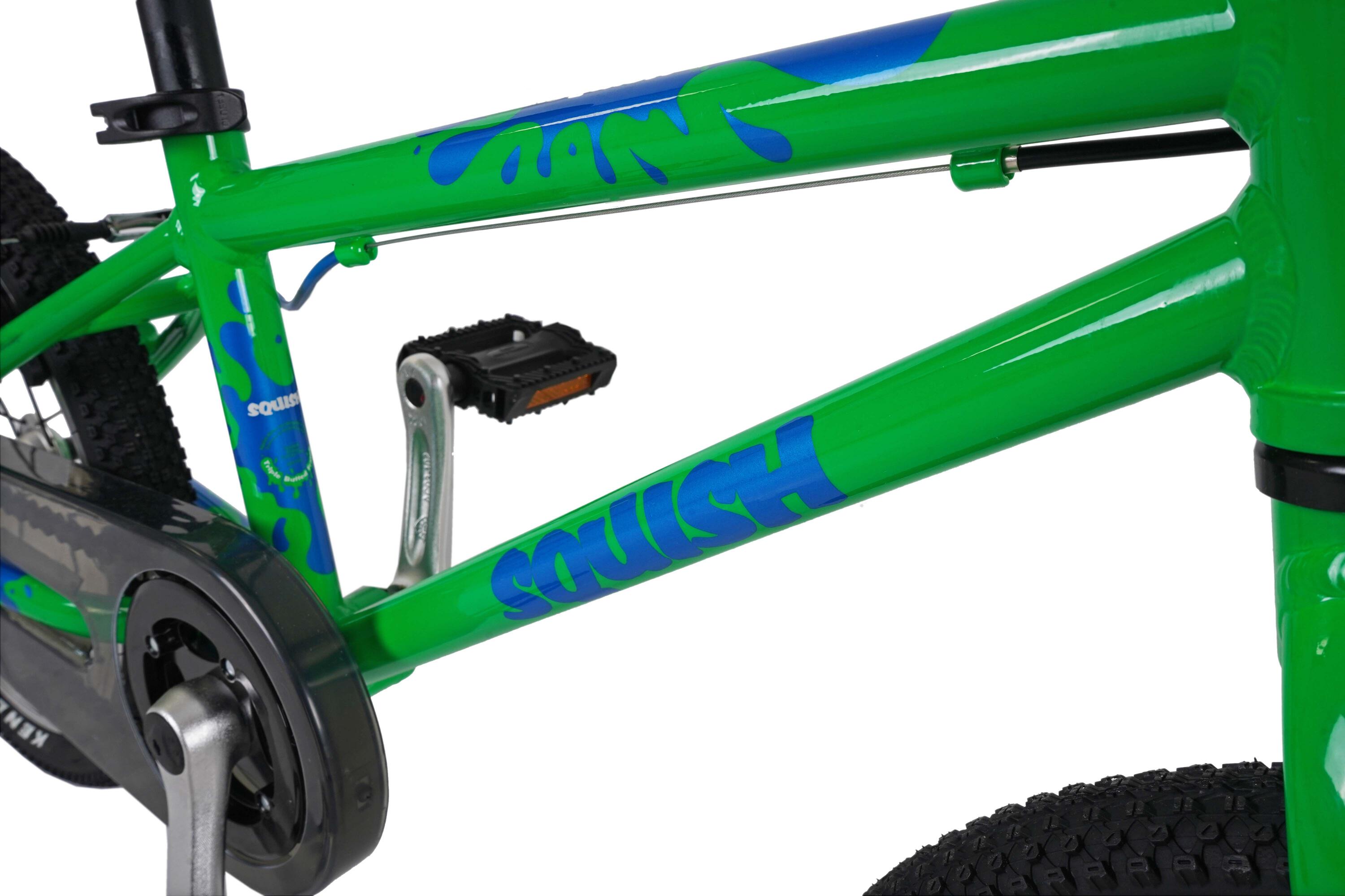 16" Wheel Lightweight Hybrid Bike Green 5/8