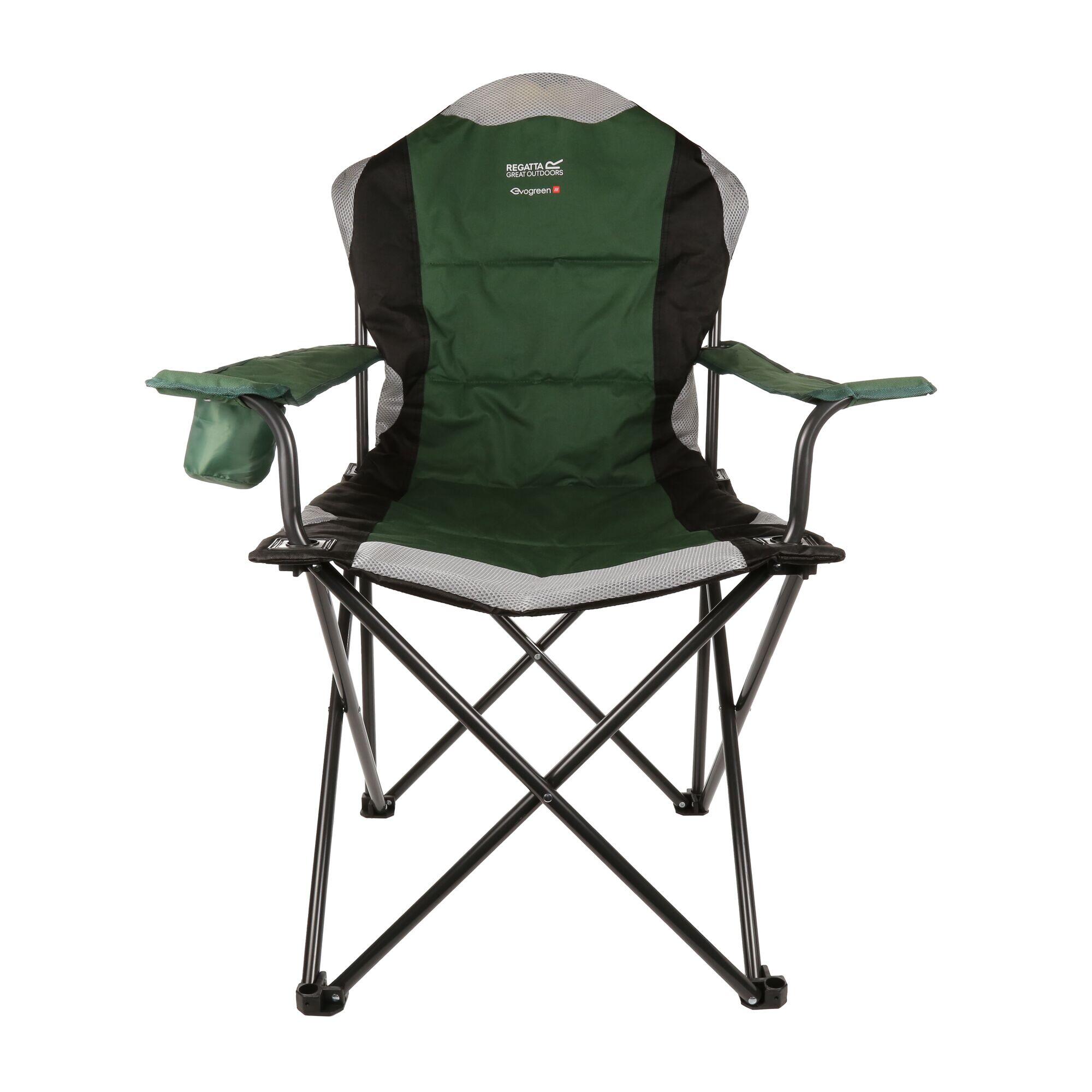 Great Outdoors Kruza Camping Chair (Green Pastures) 1/4
