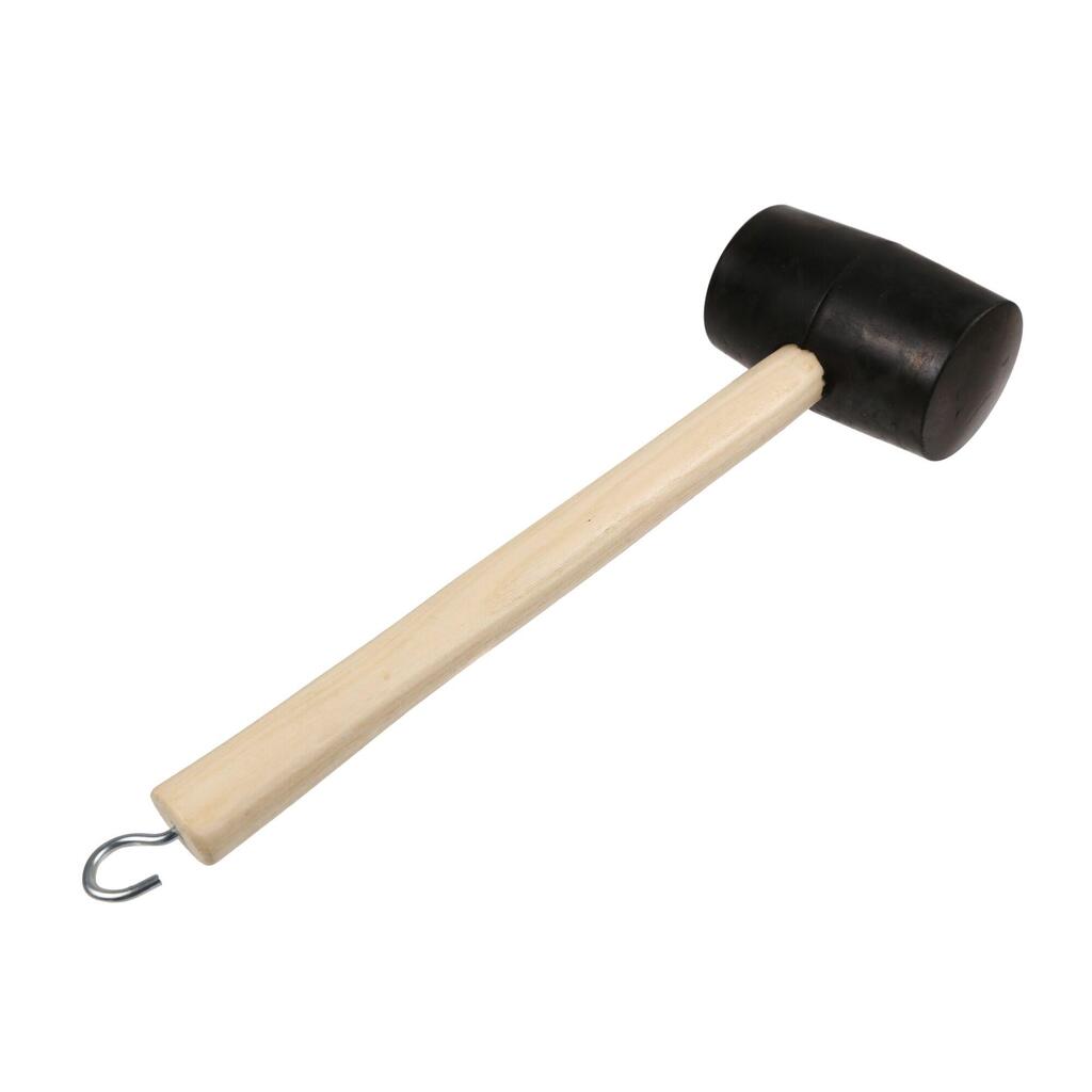 Great Outdoors Camping Mallet With Peg Extractor (Black/Beige)