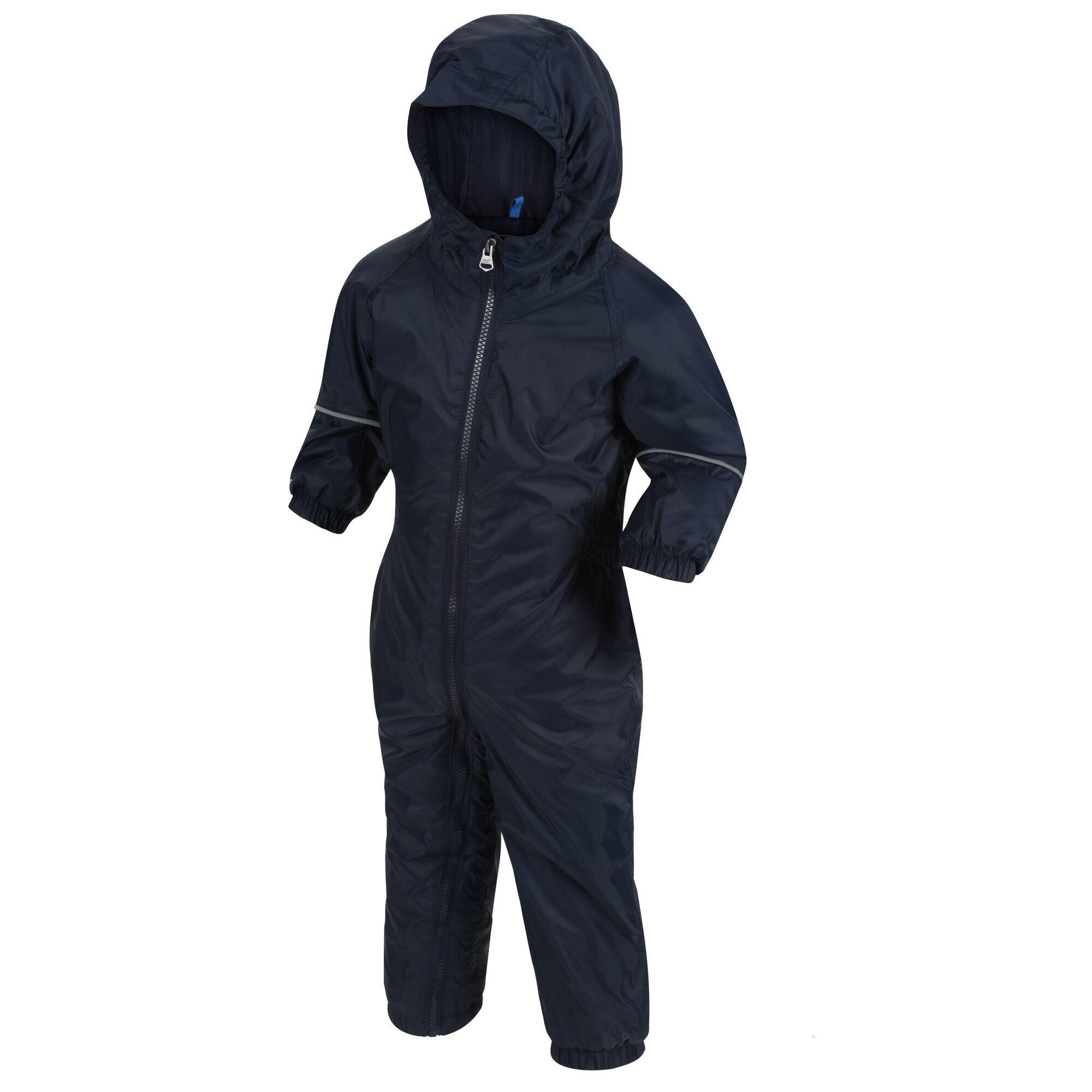 Childrens/Kids Splashit Puddle Suit (Navy) 4/5