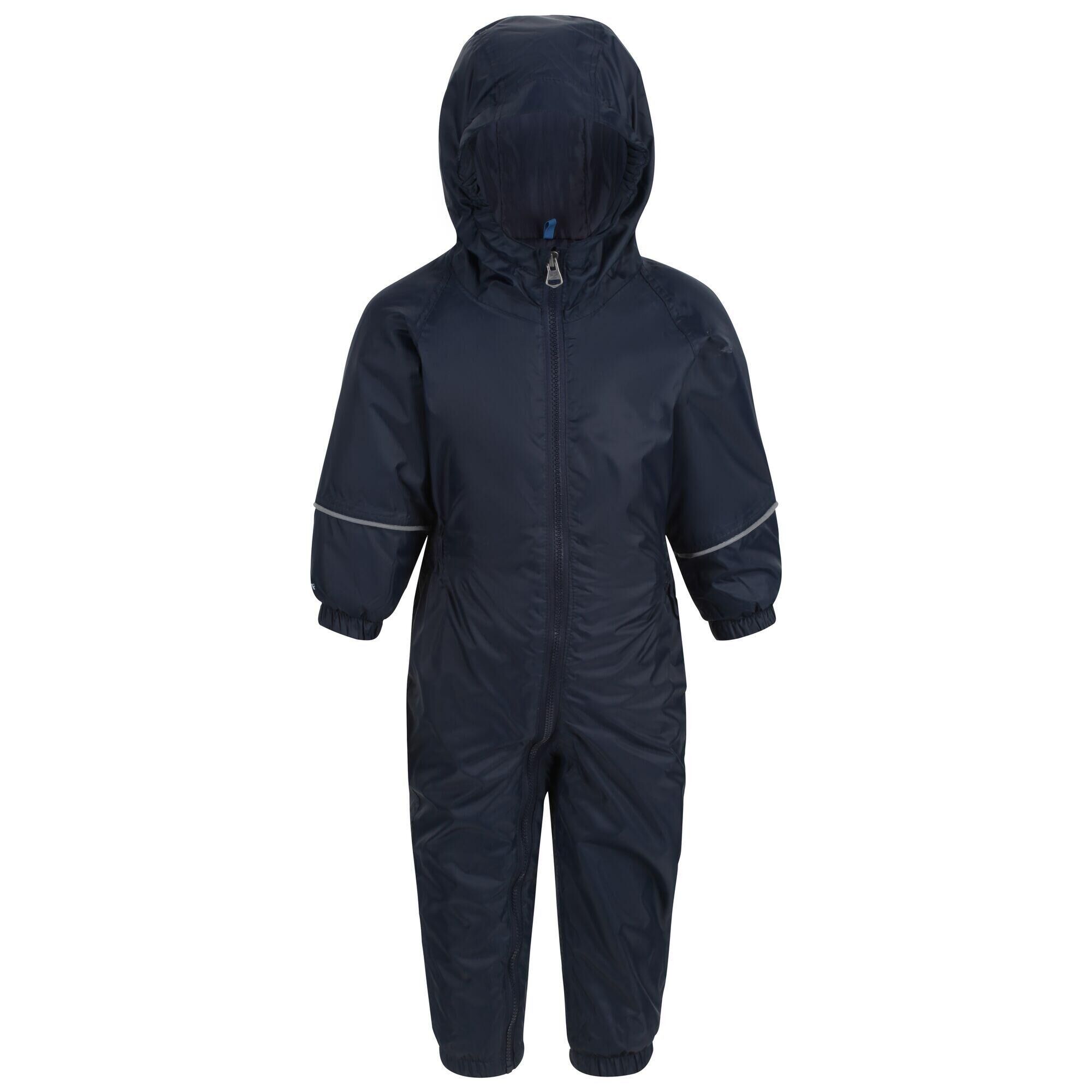 REGATTA Childrens/Kids Splashit Puddle Suit (Navy)