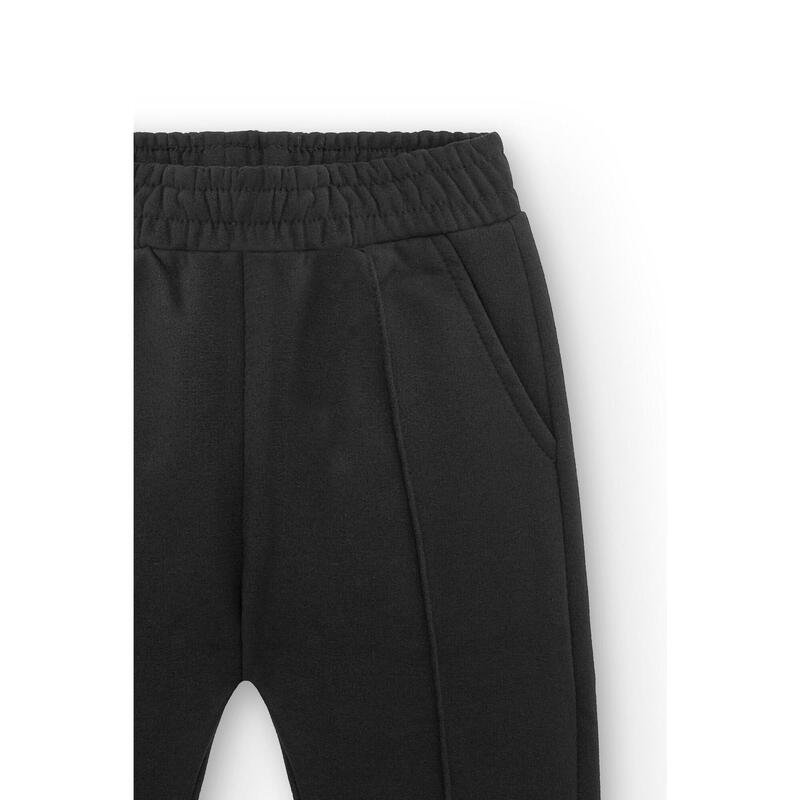 Charanga Pantalón de niña negro jogging