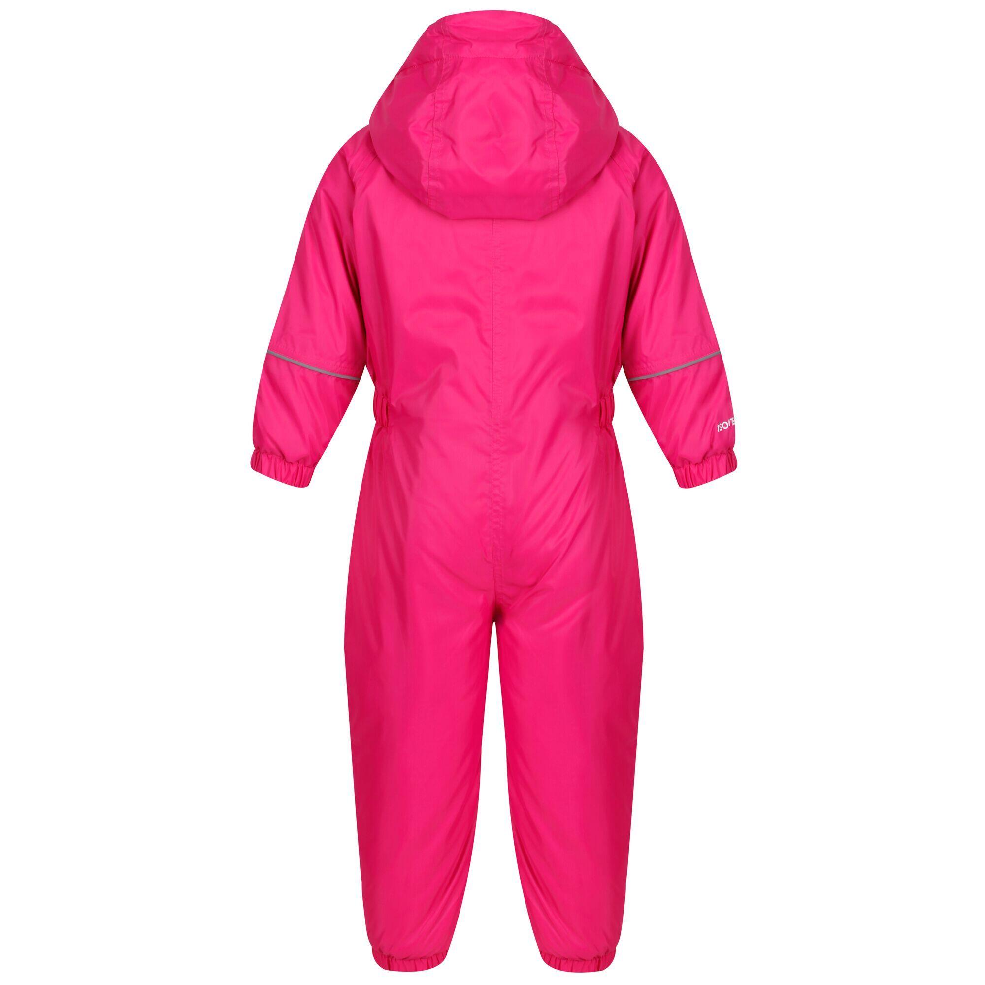 Childrens/Kids Splashit Puddle Suit (Jem Pink) 3/5