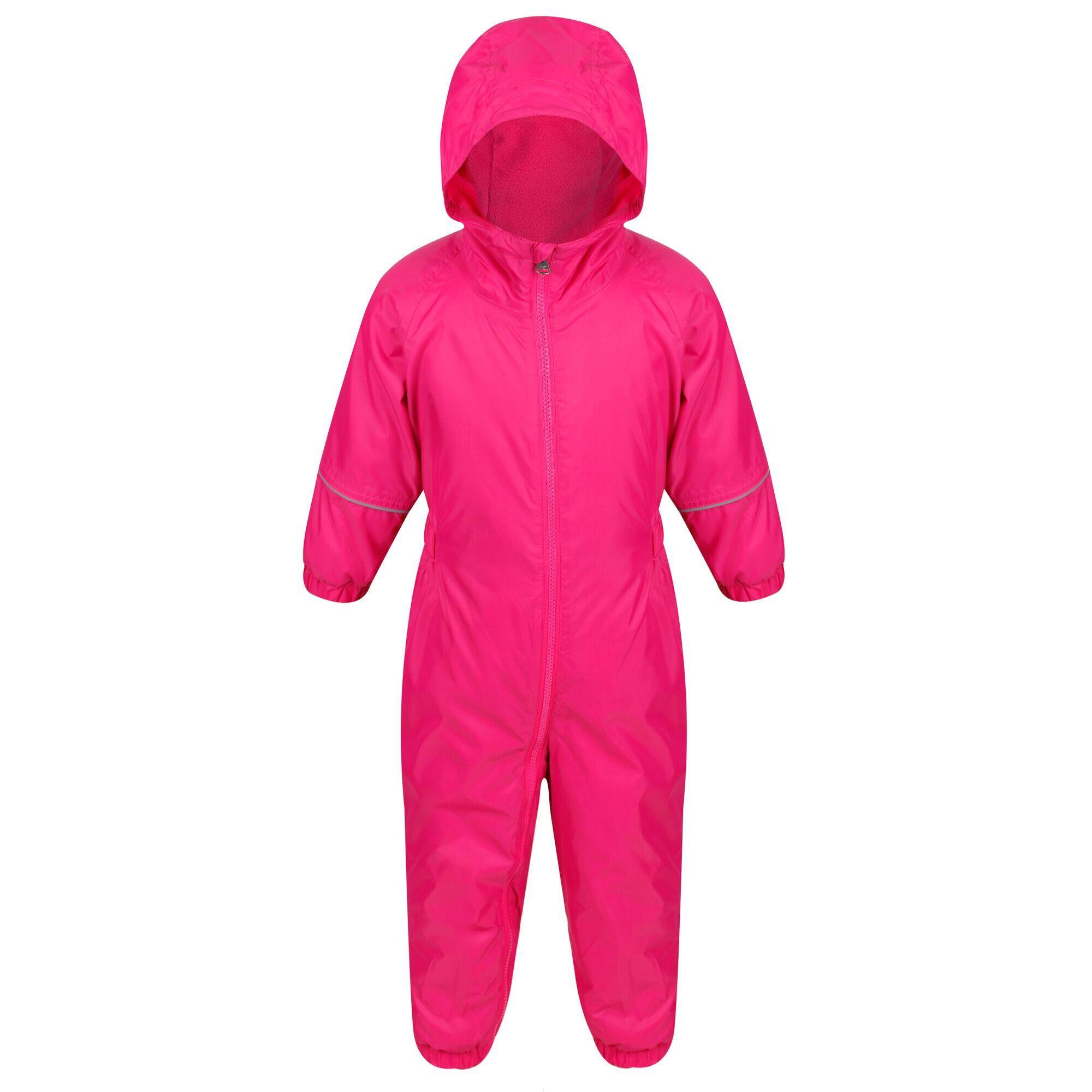 REGATTA Childrens/Kids Splashit Puddle Suit (Jem Pink)