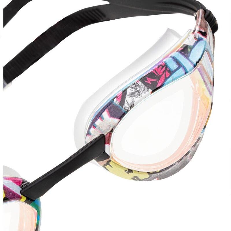 Óculos de natação unissexo para adultos Storm RC Comic Preto