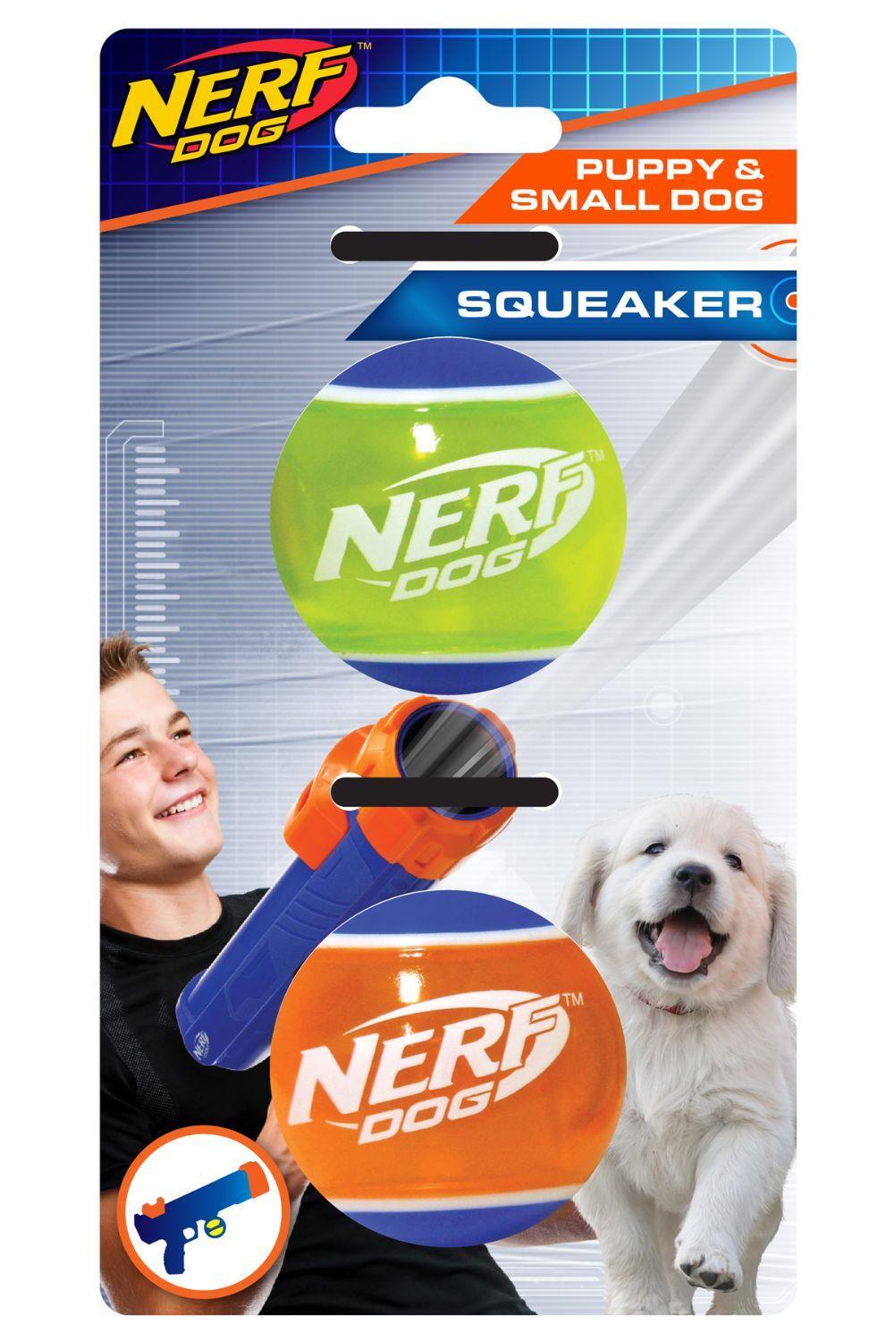 NERF Nerf Dog Blaster TPR Puppy Tennis Ball - 2 Pack