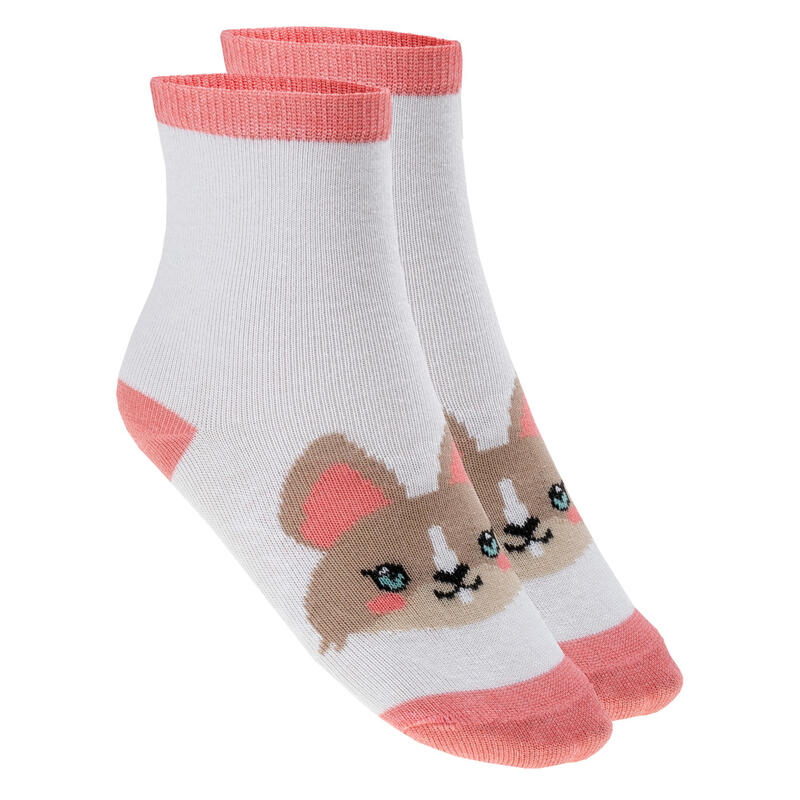 Chaussettes SOMILO Enfant (Blanc / Rose)