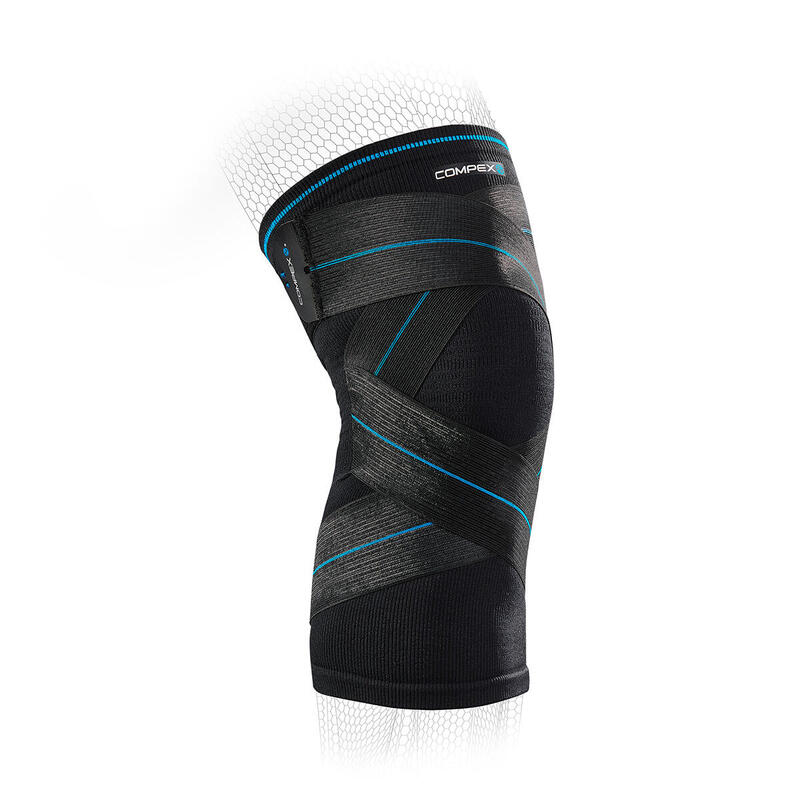 Compex ACTIV’® KNEE+ SUPPORT - BLACK