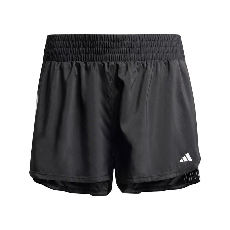 Short da allenamento Pacer 3-Stripes Woven High-Rise (Curvy)