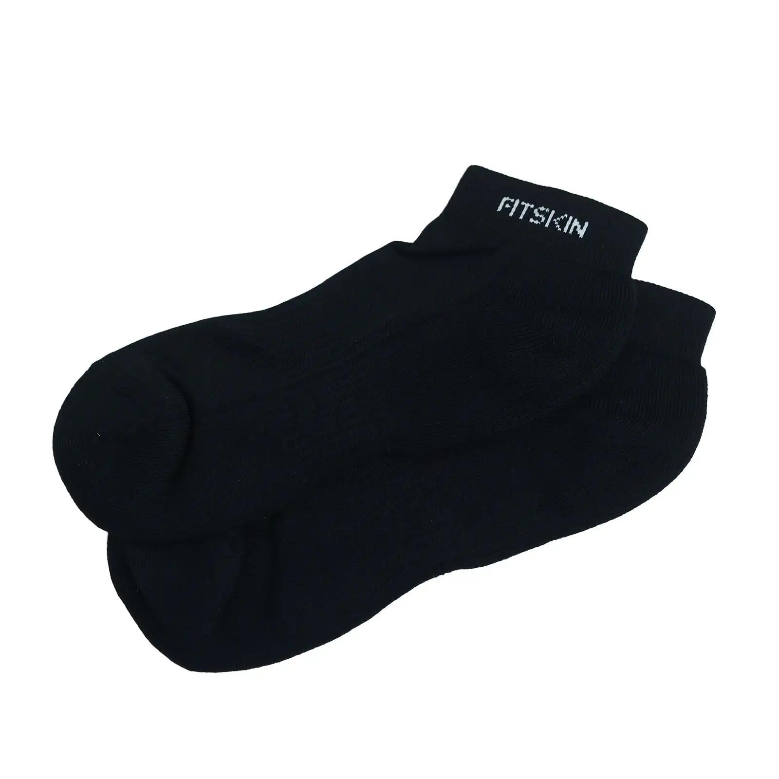 Sosete Scurte Fitskin Negre 2/3