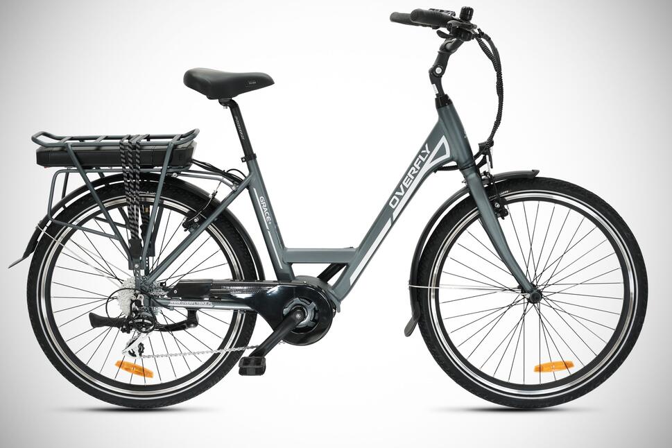 Rower Elektryczny Overfly Grace 26 Plus 9.6 Ah / 345 Wh Zasięg 40-60 km