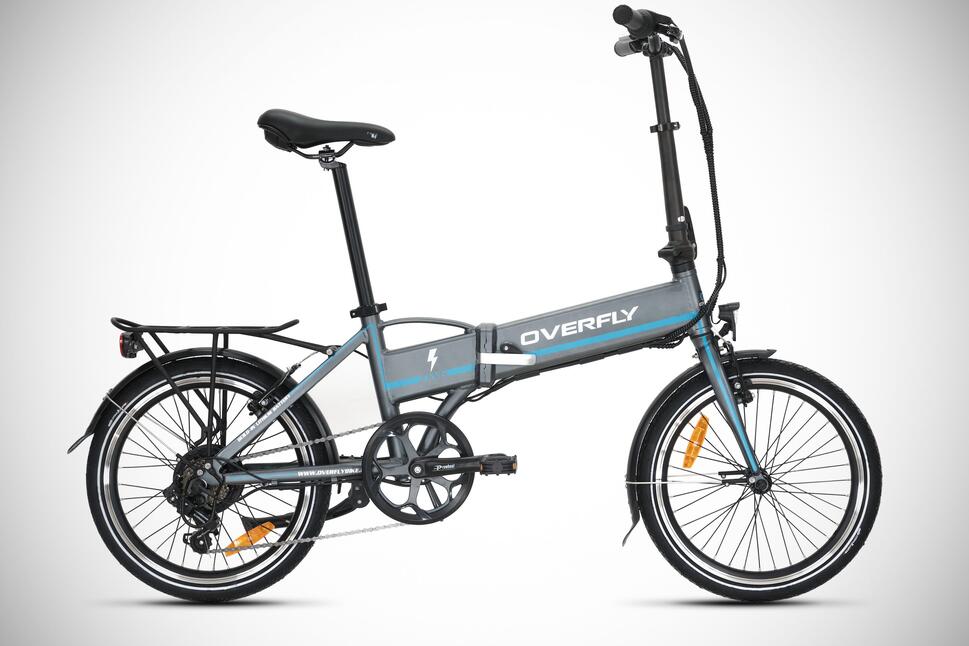 Rower Elektryczny Składany Overfly Zing 8.7 Ah / 313 Wh Zasięg 40-60 km