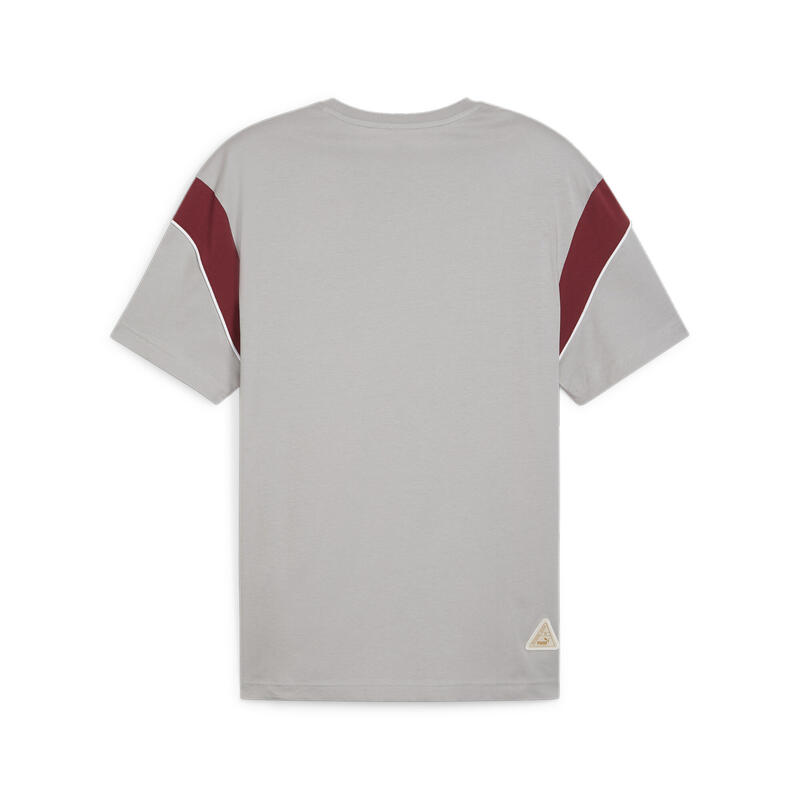 AC Milan FtblArchive T-Shirt Herren PUMA Concrete Gray Tango Red