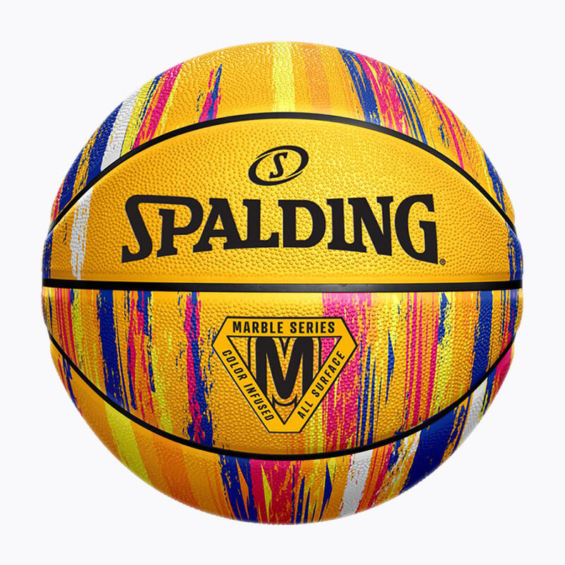 Spalding Street Marmor gelb Basketball r. 7