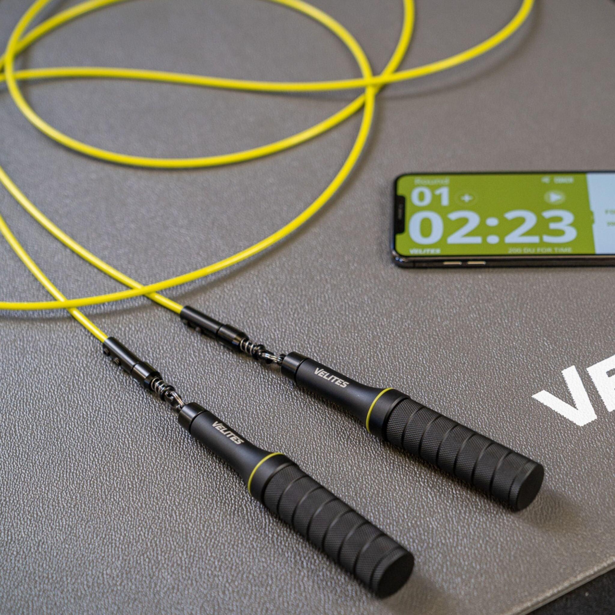 Corda de Pular para Cross Training Velites Earth 2.0 Preto Pesado 6/7