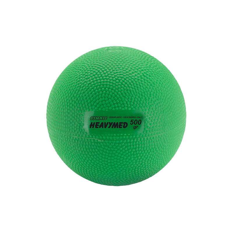 Gymnic Medizinball Heavymed, 500 g, ø 10 cm, Grün